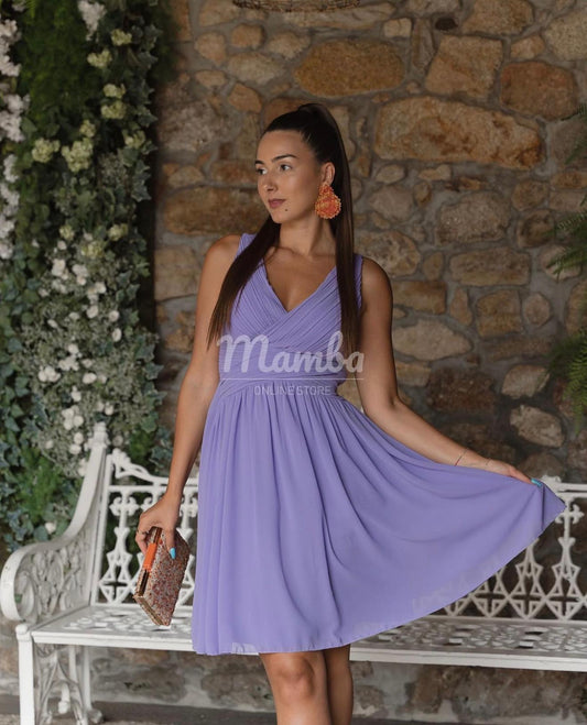 Vestido Lusitano - Lilás