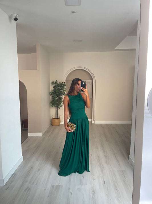 Vestido Nazaré - verde