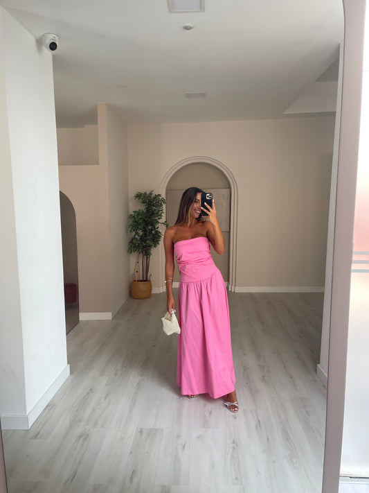 Vestido Toscana - rosa
