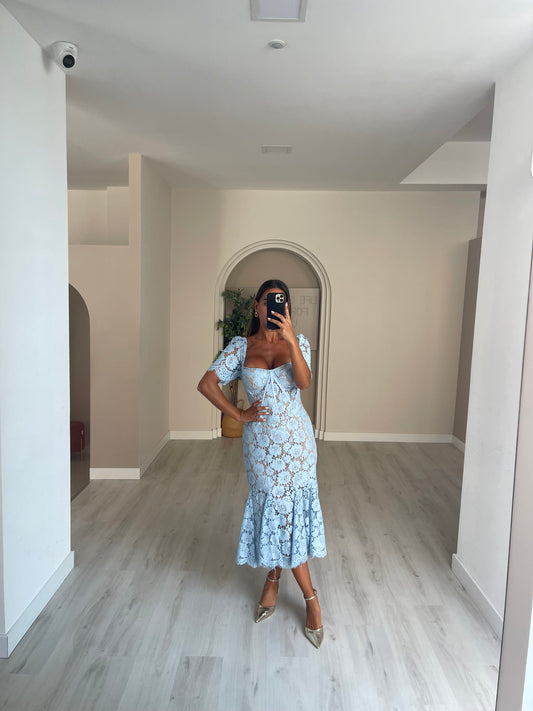 Vestido Leonor - azul