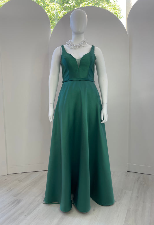 Vestido Bill - Verde garrafa