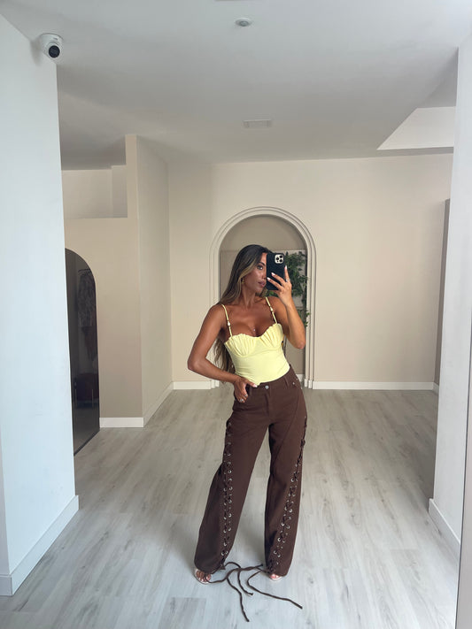 Body concha - amarelo