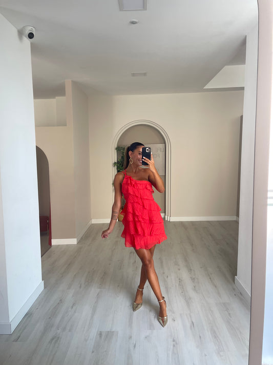 Vestido Bahia - vermelho