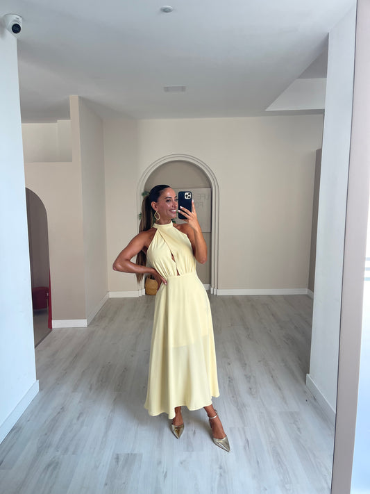 Vestido Elvas - amarelo