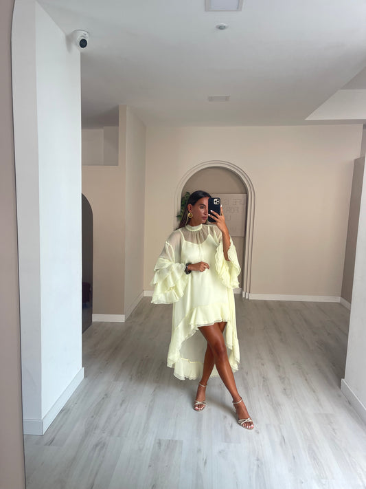 Vestido Aria - Amarelo