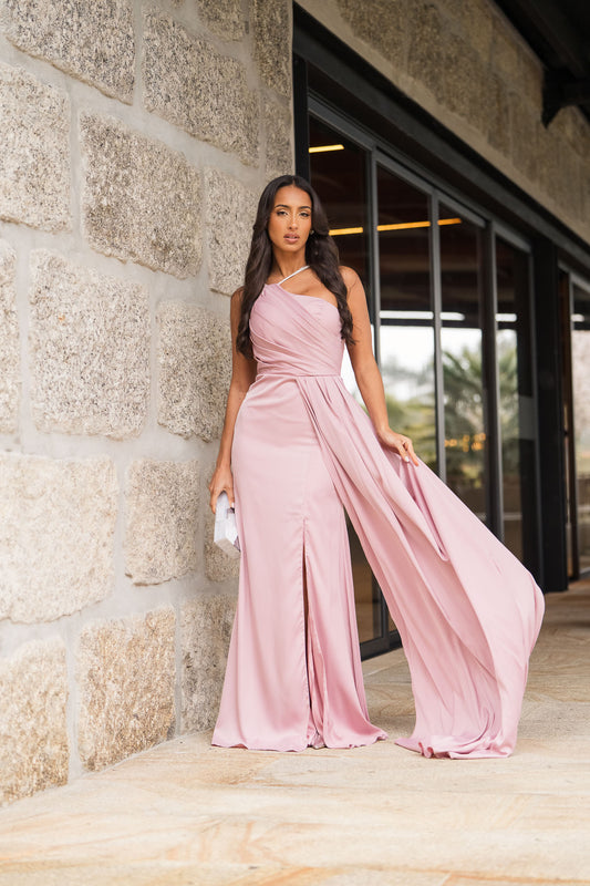 Vestido São Paulo - Rosa Bebé