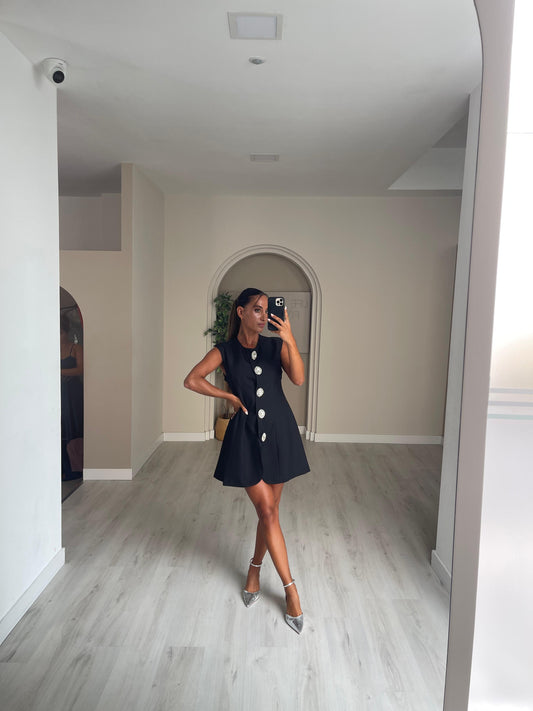 Vestido Talita - Preto