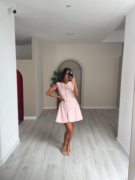 Vestido Talita - Rosa