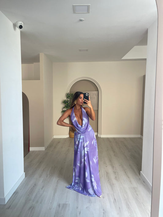 Vestido Ingrid - Roxo
