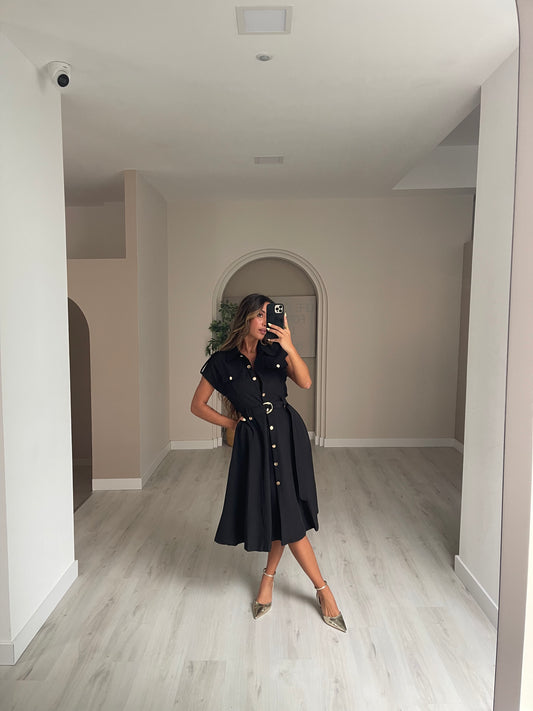 Vestido Adriele - Preto