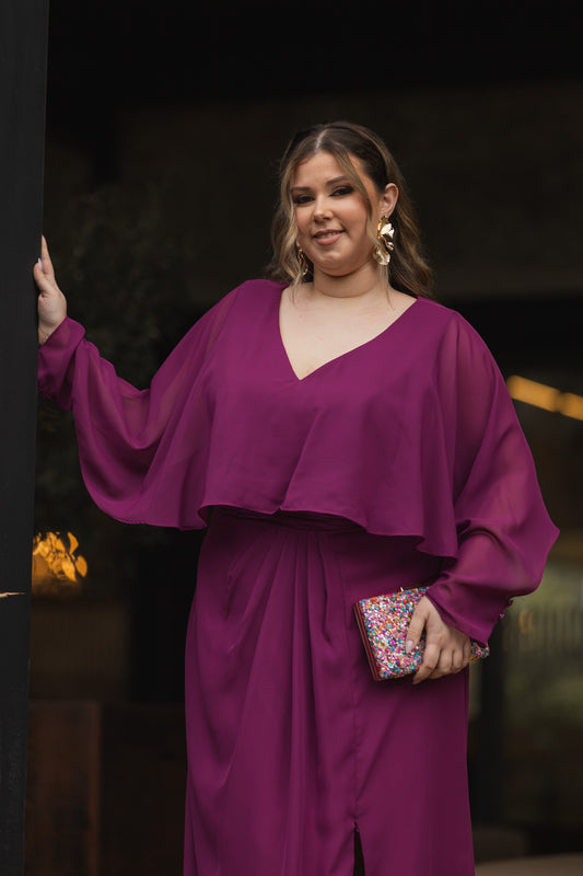 Vestido Gouda - Beringela