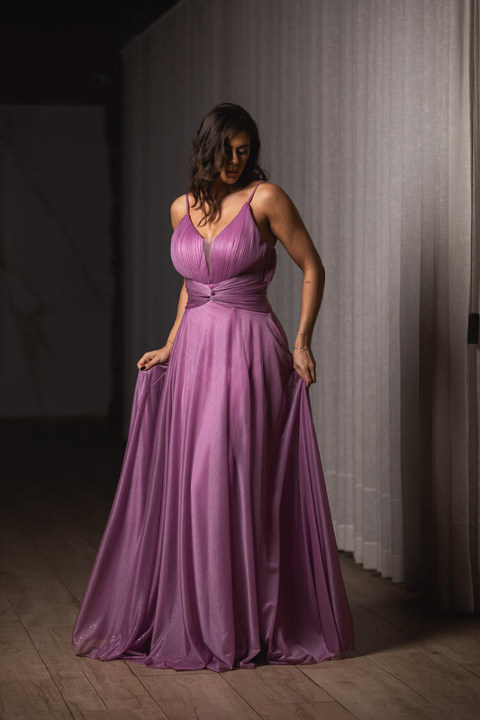 Vestido São Tomé - Lilás