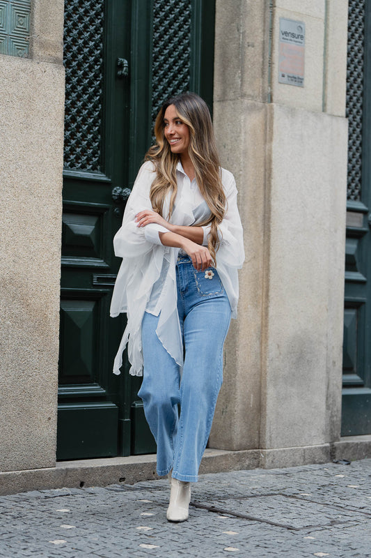 Blusa Nova York - Branco