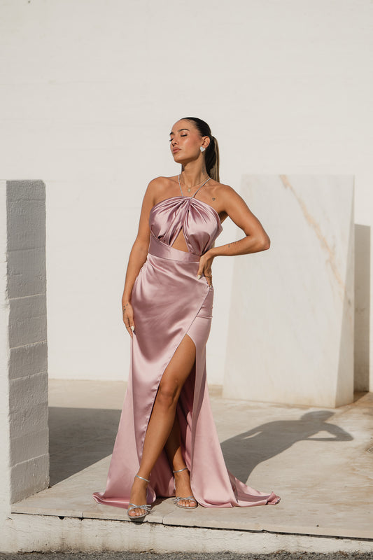 Vestido Suécia - Rosa Bebé