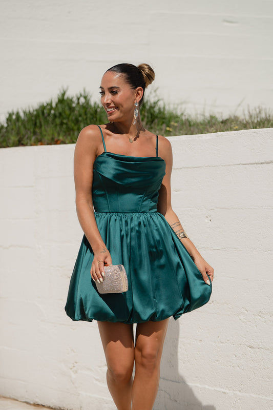 Vestido Samoa - Verde Garrafa