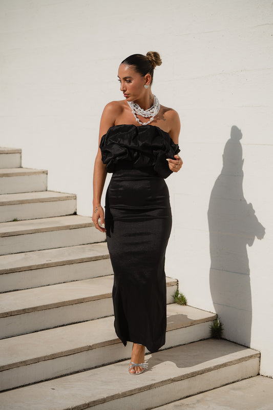 Vestido Corunha - Preto