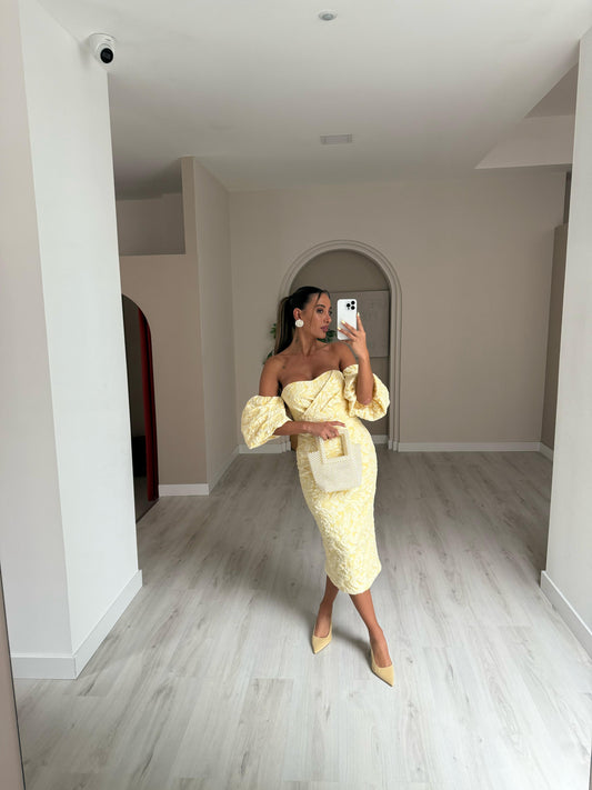 Vestido Atalaia - Amarelo