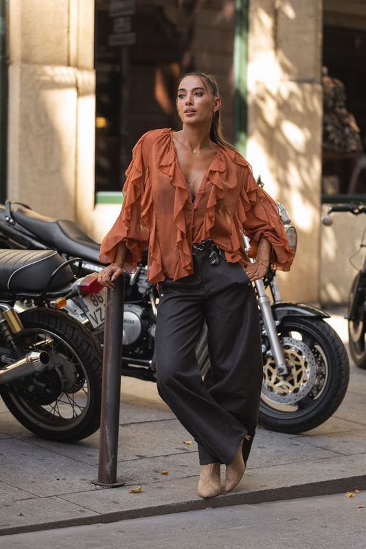 Blusa Catarina - laranja