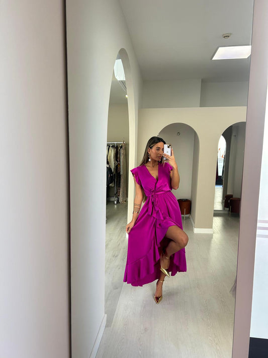 Vestido Camille - violeta