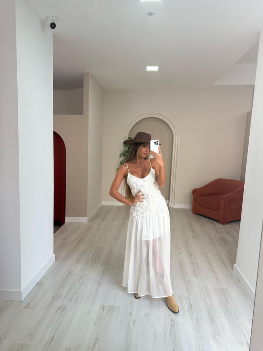 Vestido Mara - Branco