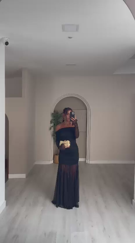 Vestido Marie - preto