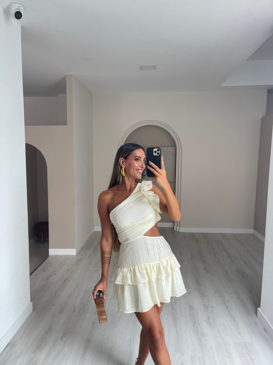 Vestido Mary - bege
