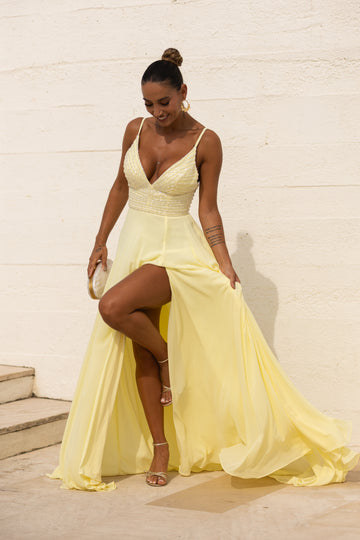 Vestido Águeda - amarelo