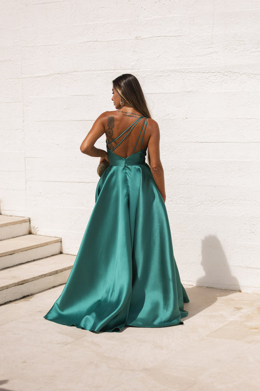 Vestido Tóquio - verde