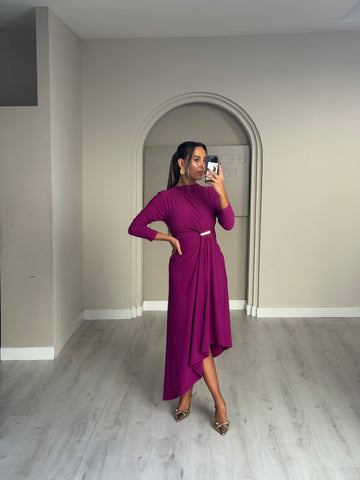 Vestido Martina - fúcsia