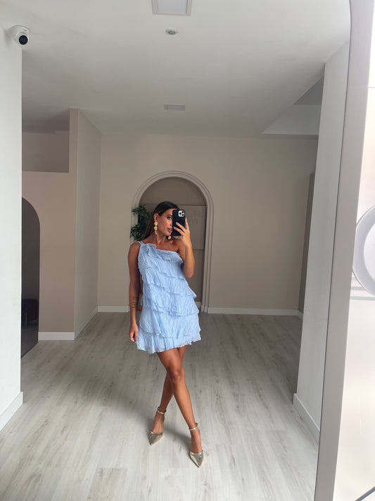 Vestido Bahia - azul bebé
