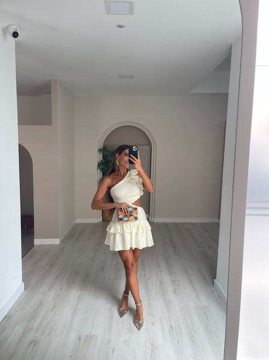 Vestido Mary - bege