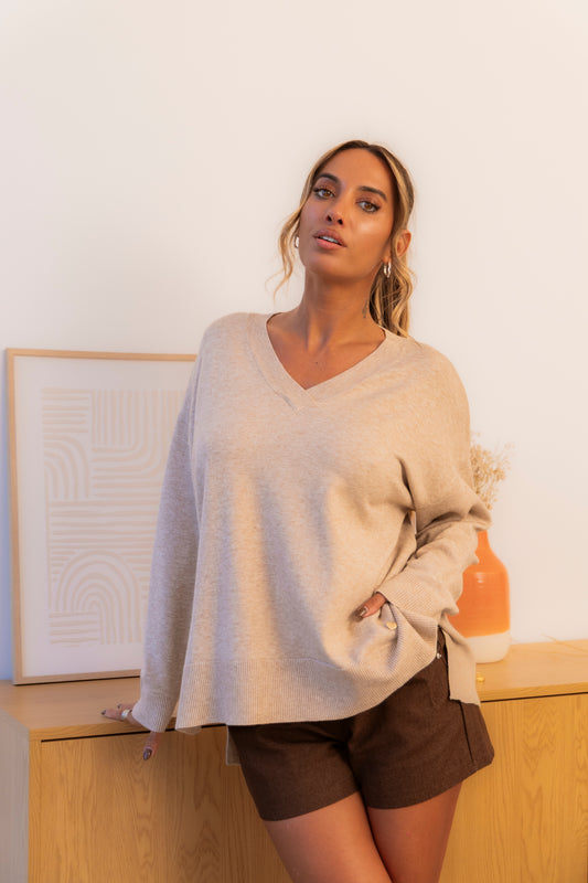 Camisola Anabela - bege