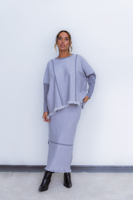 Conjunto Debby - cinza