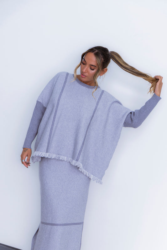 Conjunto Debby - cinza