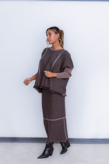 Conjunto Debby - castanho