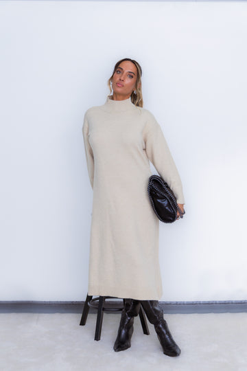 Vestido Dallas - Bege