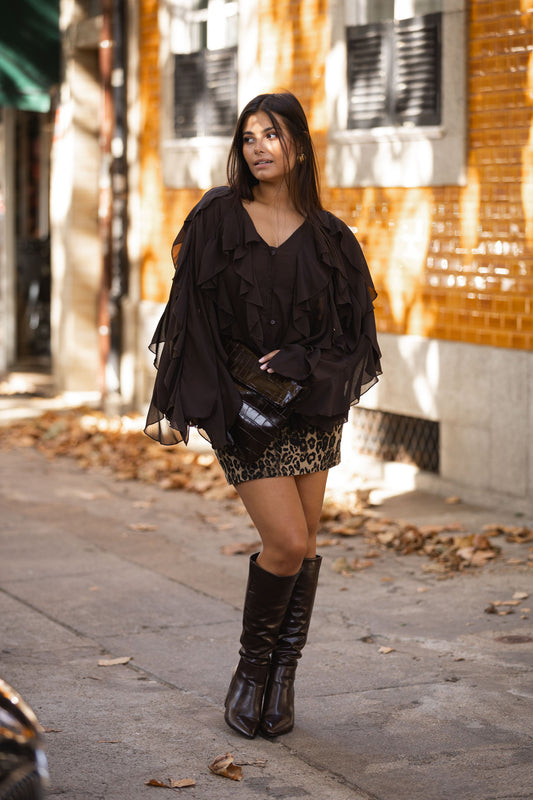 Blusa Catarina - choco