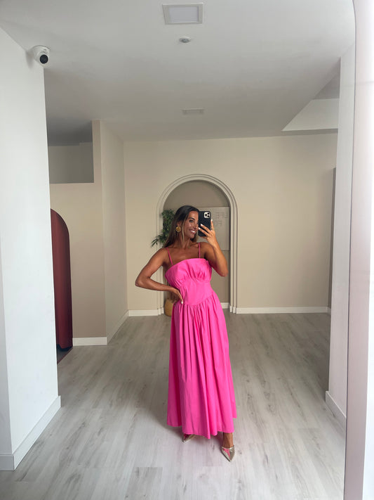 Vestido Pétala - rosa
