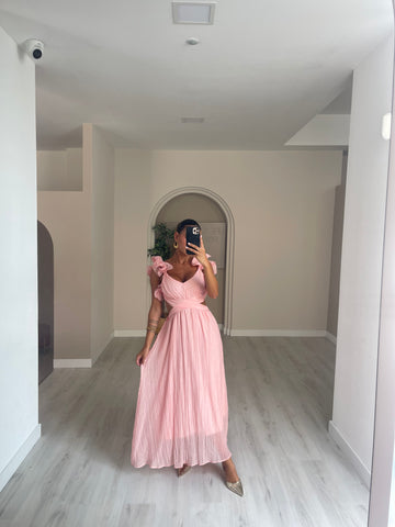 Vestido Rita - rosa bebe