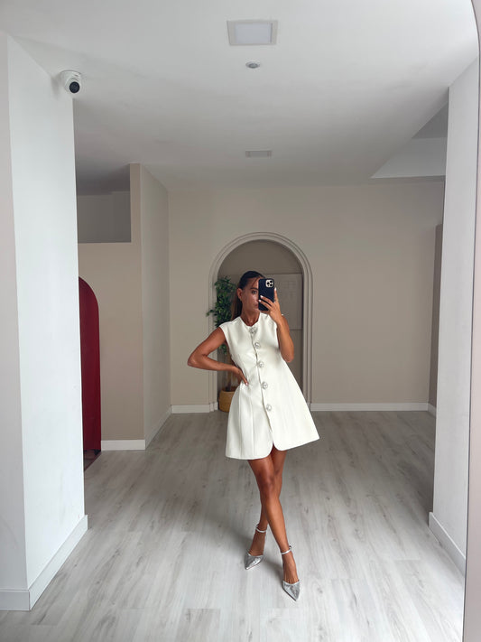 Vestido Talita - Branco