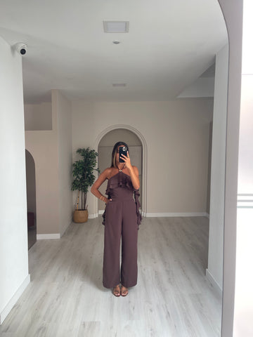 Jumpsuit Louise - castanho