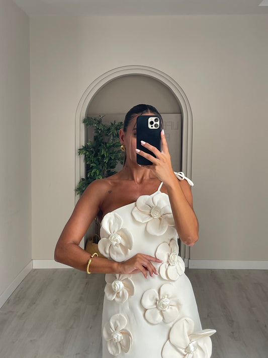Vestido Clara - bege