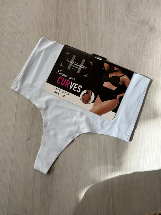 Cueca Cinta Subida Redutora - Branco