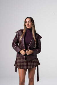 Vestido Aurora - Bordeaux