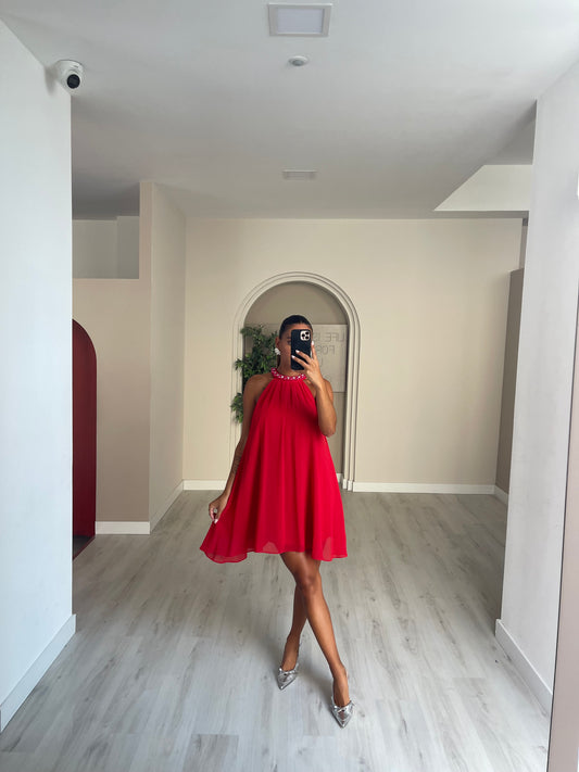 Vestido Jane - vermelho