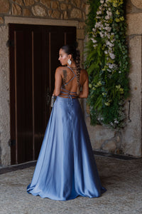 Vestido Atenas - azul