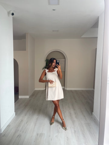 Vestido Carina - bege