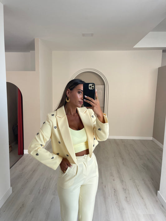 Top amarelo