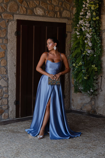Vestido Atenas - azul