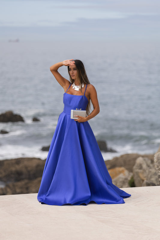 Vestido Mali - azulão